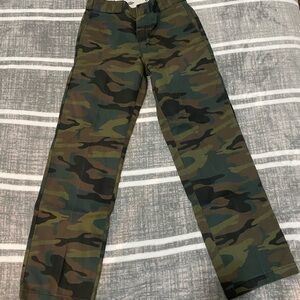 Dickies Green Camouflage Cargo Pants